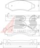 JEEP 8126314 Brake Pad Set, disc brake